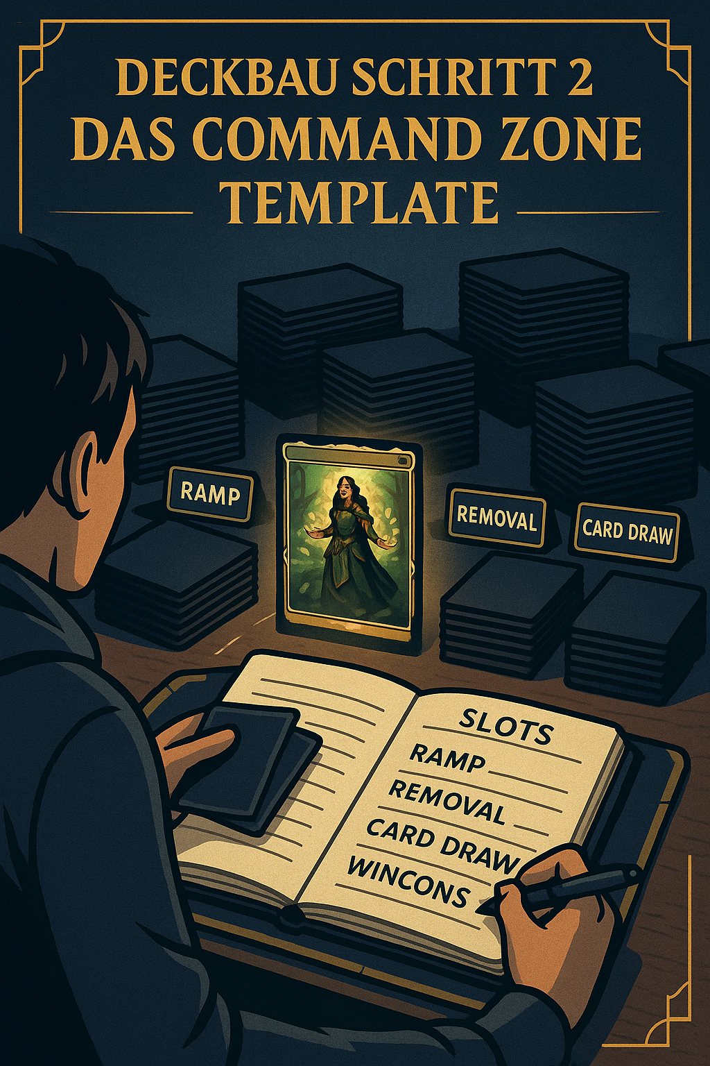Commander-Deckbau Teil 2 – Magic Deckbau mit dem Command Zone Template: Ramp, Removal, Card Draw, Wincons.