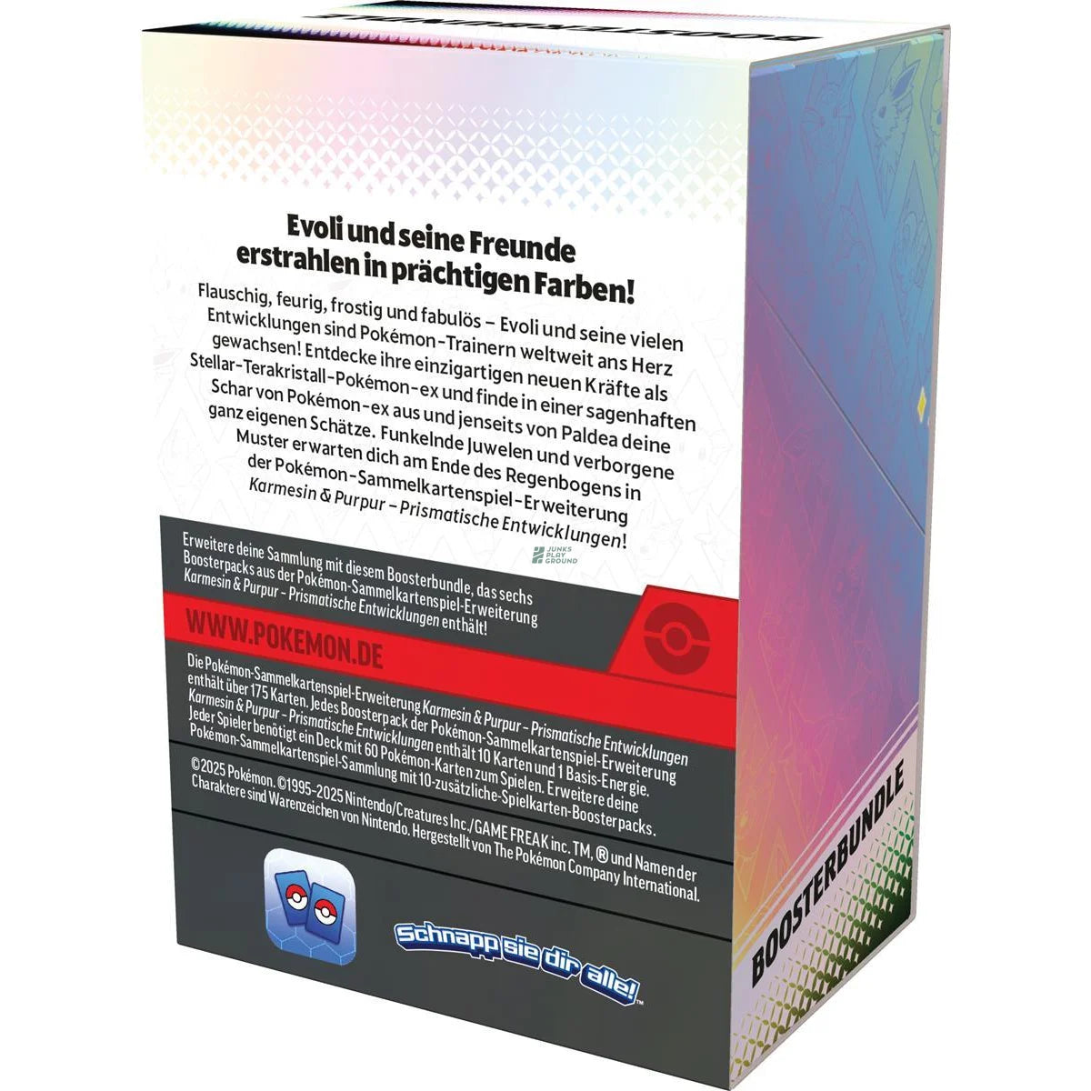Pokemon Karmesin & Purpur - Prismatische Entwicklungen Boosterbundle