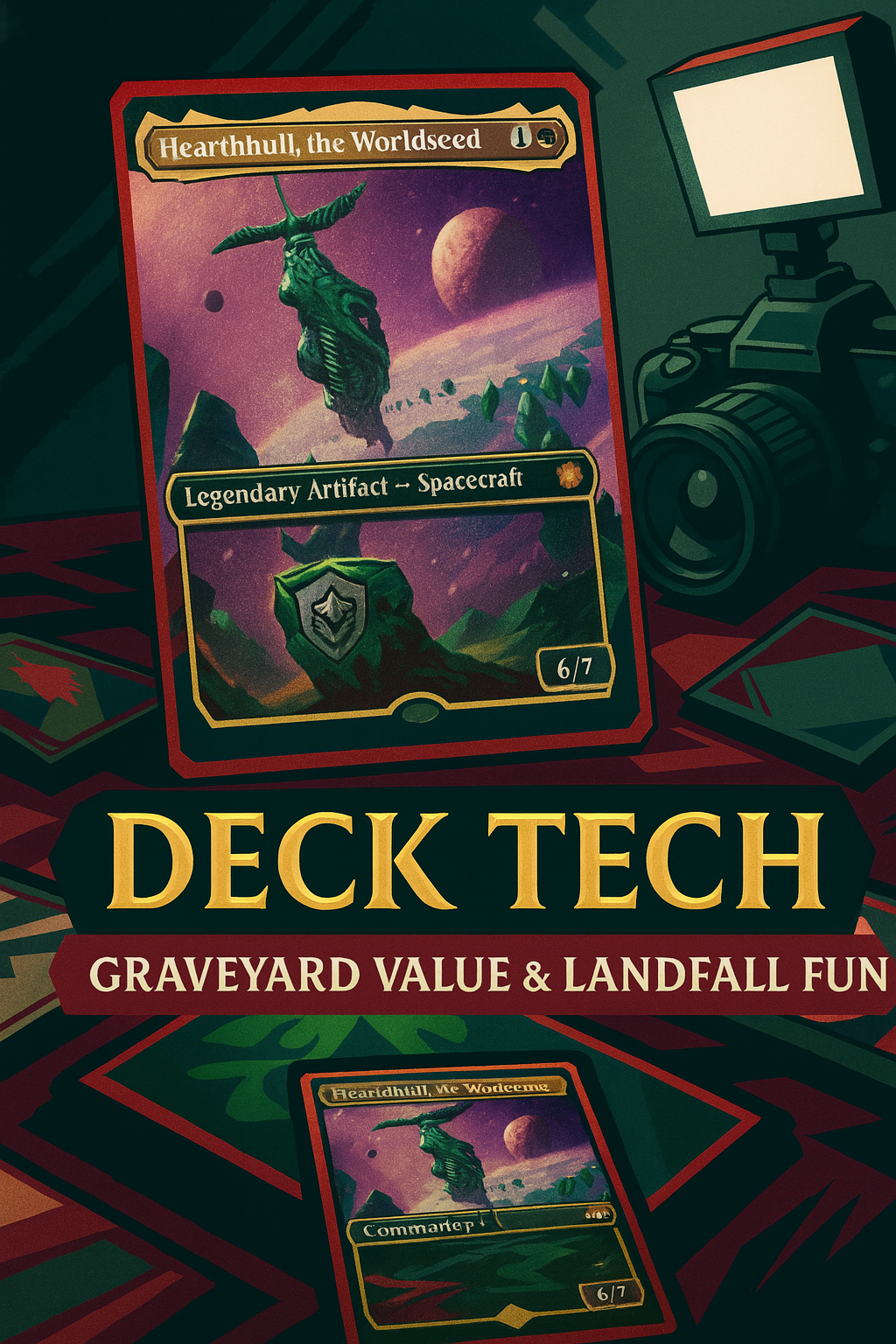 Blog Titelbild für den DeckTech Blog des neuen Commanders