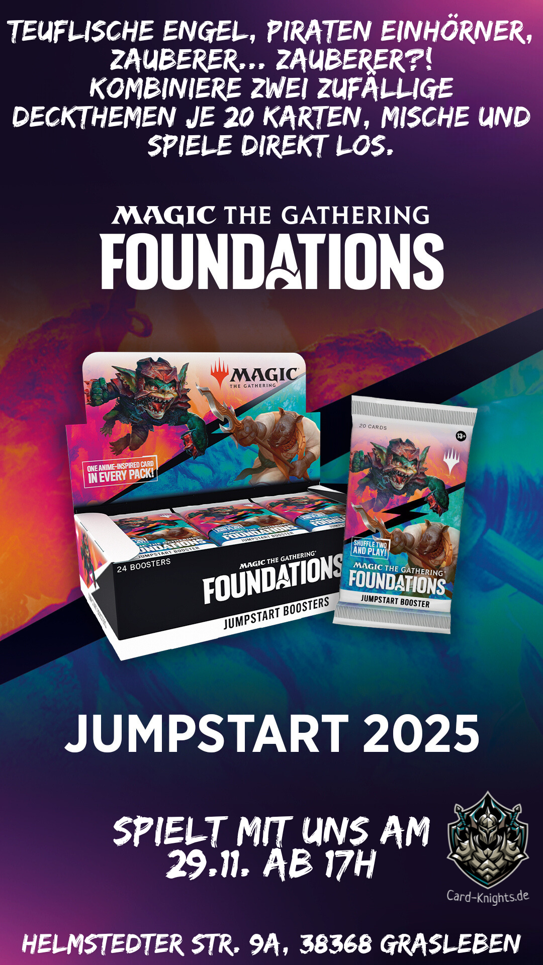 Magic: Jumpstart Event am 29.11. ab 17h