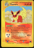 AOG Graded 8 - 2003 Pokémon – Skyridge – DE Flamara 8/144 Reverse Holo