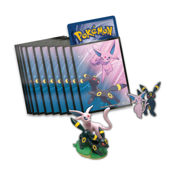 Pokémon TCG Figure Collection Herbst 2025 mit Feelinara- und Nachtara-Promokarten, Figuren & 11 Boosterpacks Sleeves Figuren