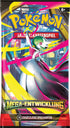 Pokémon TCG ME01 Boosterpack Deutsch – Mega-Entwicklung Erweiterung mit 10 Karten & Online-Code