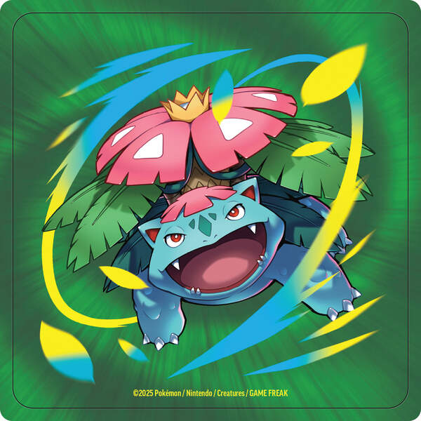 Pokémon TCG Premium-Kollektion Mega-Bisaflor-ex mit Promo, XXL-Karte, Sticker und 8 Boostern