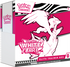 Produktfoto der Elite Trainer Box „Reshiram – White Flare“ mit weiß-rotem Design, exklusiver Promokarte, Boosterpacks und Turnierzubehör aus dem Pokémon-Set S&V 10.5.