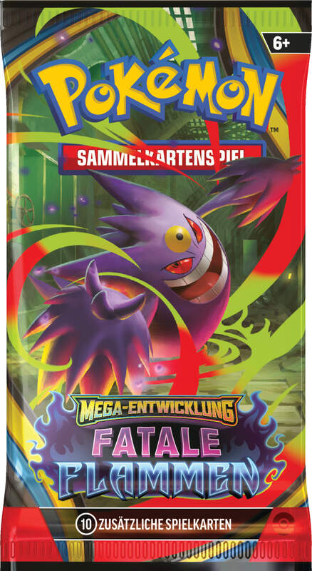 Pokémon TCG Booster-Display Fatale Flammen ME02 mit 36 Packs und Mega-Glurak X-ex Artwork