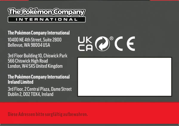 Pokémon ME02 Booster Bundle – Fatale Flammen mit 6 Boosterpacks, feurigem Design und Mega-Glurak auf der Verpackung.