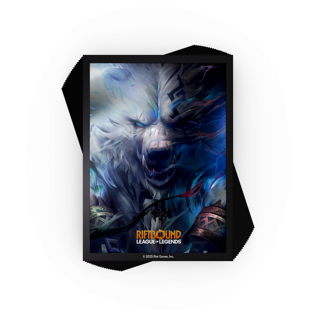 Riftbound: League of Legends TCG – Origins Volibear Art Sleeves (100)
