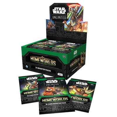 Star Wars: Unlimited – Homeworlds Booster Display ENG