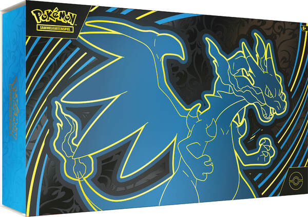 Pokémon TCG Ultra-Premium-Kollektion Mega-Glurak X-ex mit 18 Boostern, Promokarten und exklusivem Zubehör