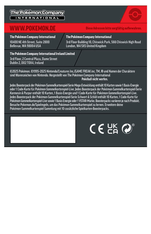 Pokémon TCG Pokéball Tin – Herbst 2025 [Deutsch]
