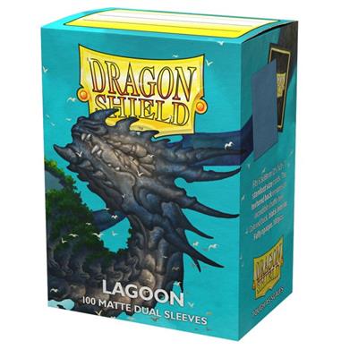 Dragon Shield Dual Matte Sleeves – Lagoon – 100 Kartenhüllen