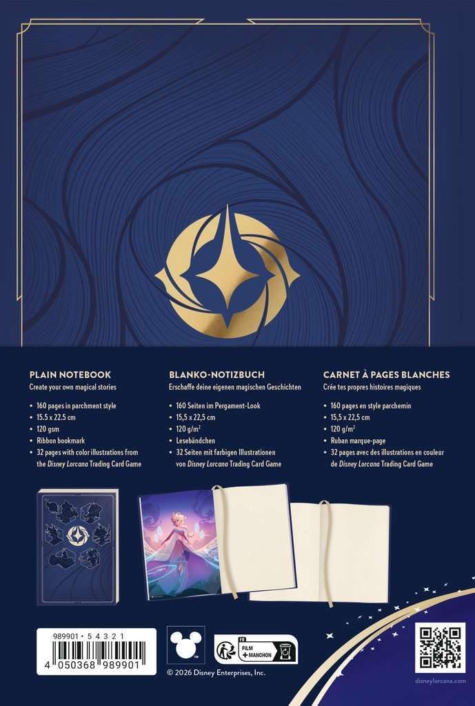 Disney Lorcana: Notizbuch