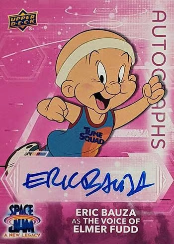 Upper Deck Space Jam: A New Legacy Hobby Box – versiegelte Sammelkarten-Box mit 16 Packs und möglichen Hits wie Autogrammen, Sketch Cards und Lenticular Cards