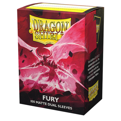 Dragon Shield Dual Matte Sleeves – Fury – 100 Kartenhüllen