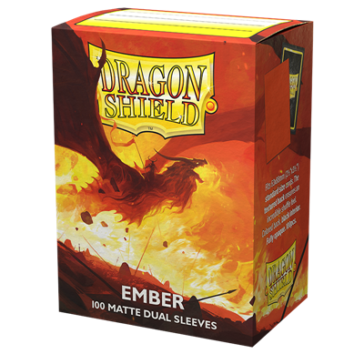 Dragon Shield Dual Matte Sleeves – Ember – 100 Kartenhüllen
