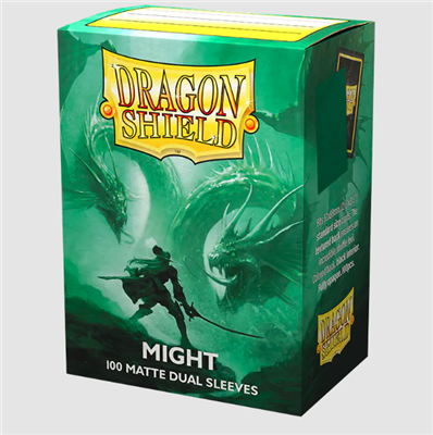 Dragon Shield Dual Matte Sleeves – Might – 100 Kartenhüllen