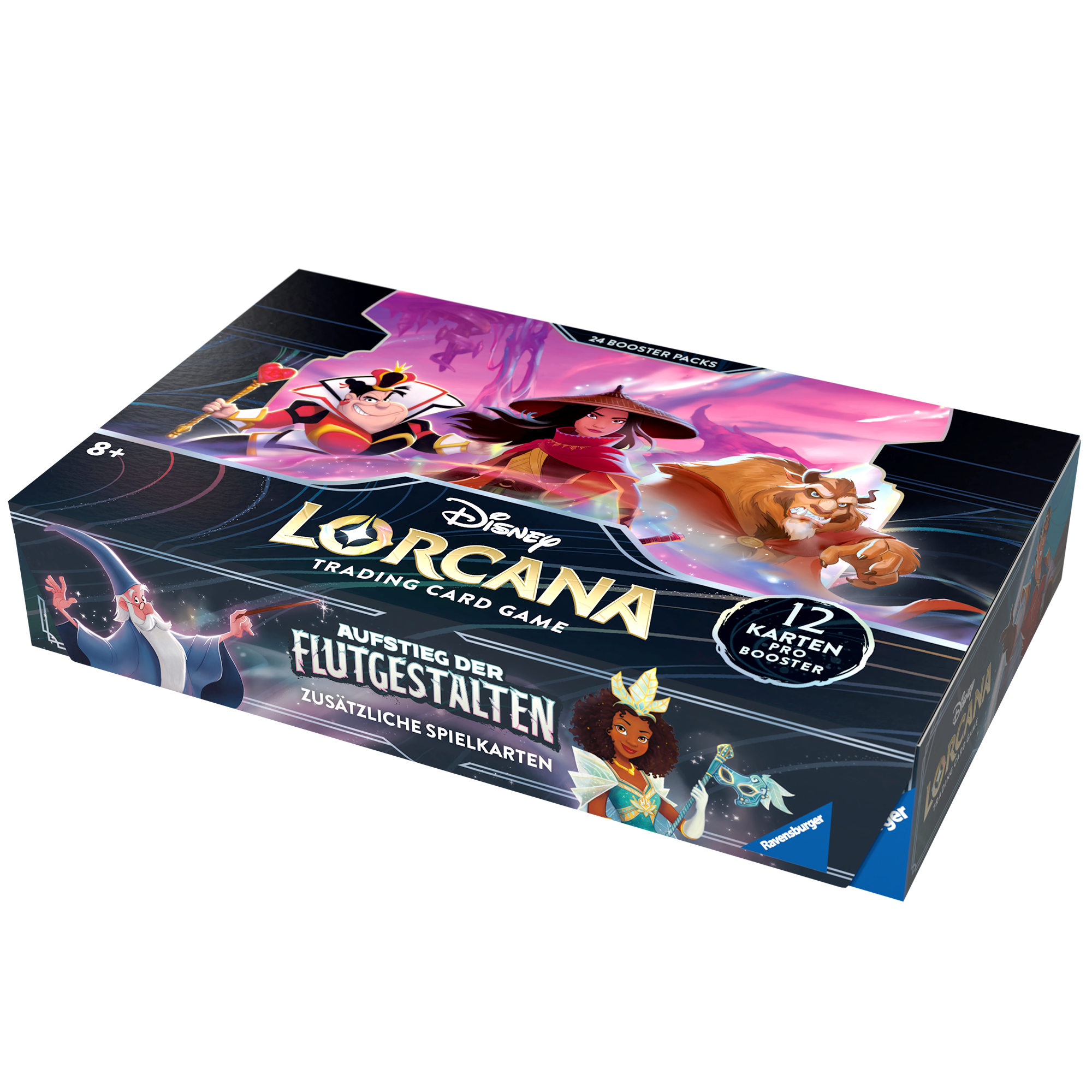 Disney Lorcana: Aufstieg der Flutgestalten - Display mit 24 Booster Packs (DE)
