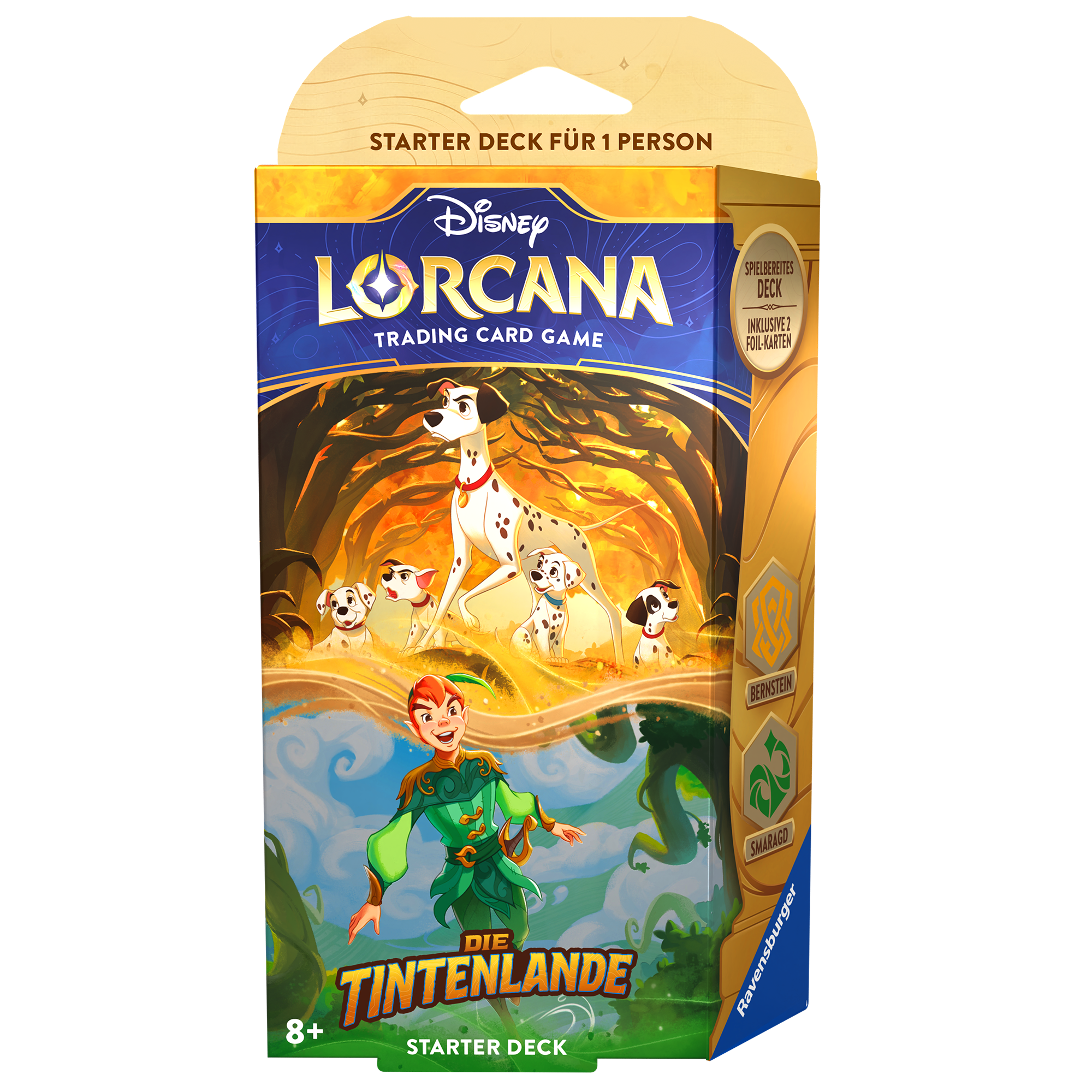 Disney Lorcana: Die Tintenlande - Starter Deck Bernstein & Smaragd (DE)