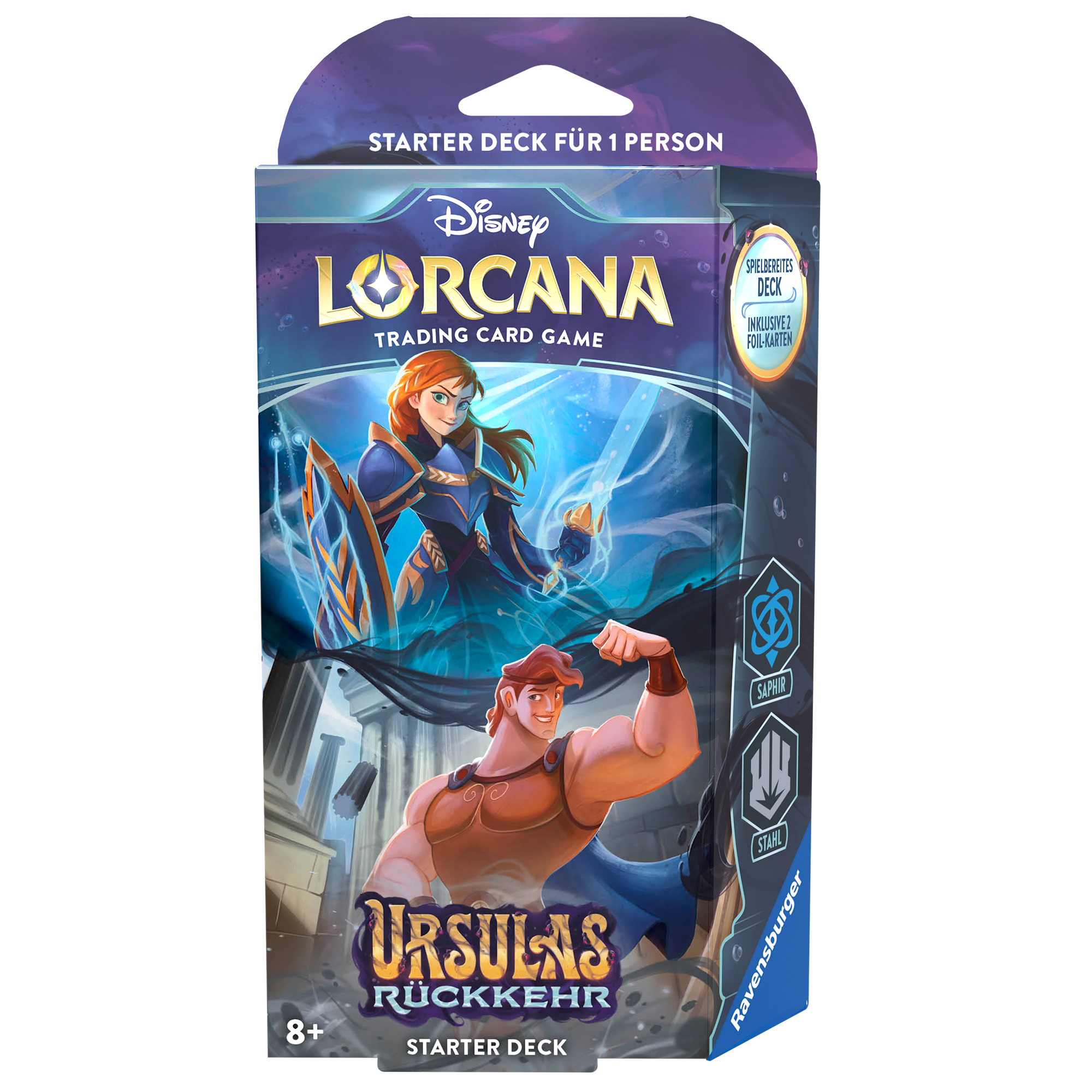 Disney Lorcana: Ursulas Rückkehr - Starter Deck Saphir & Stahl (DE)