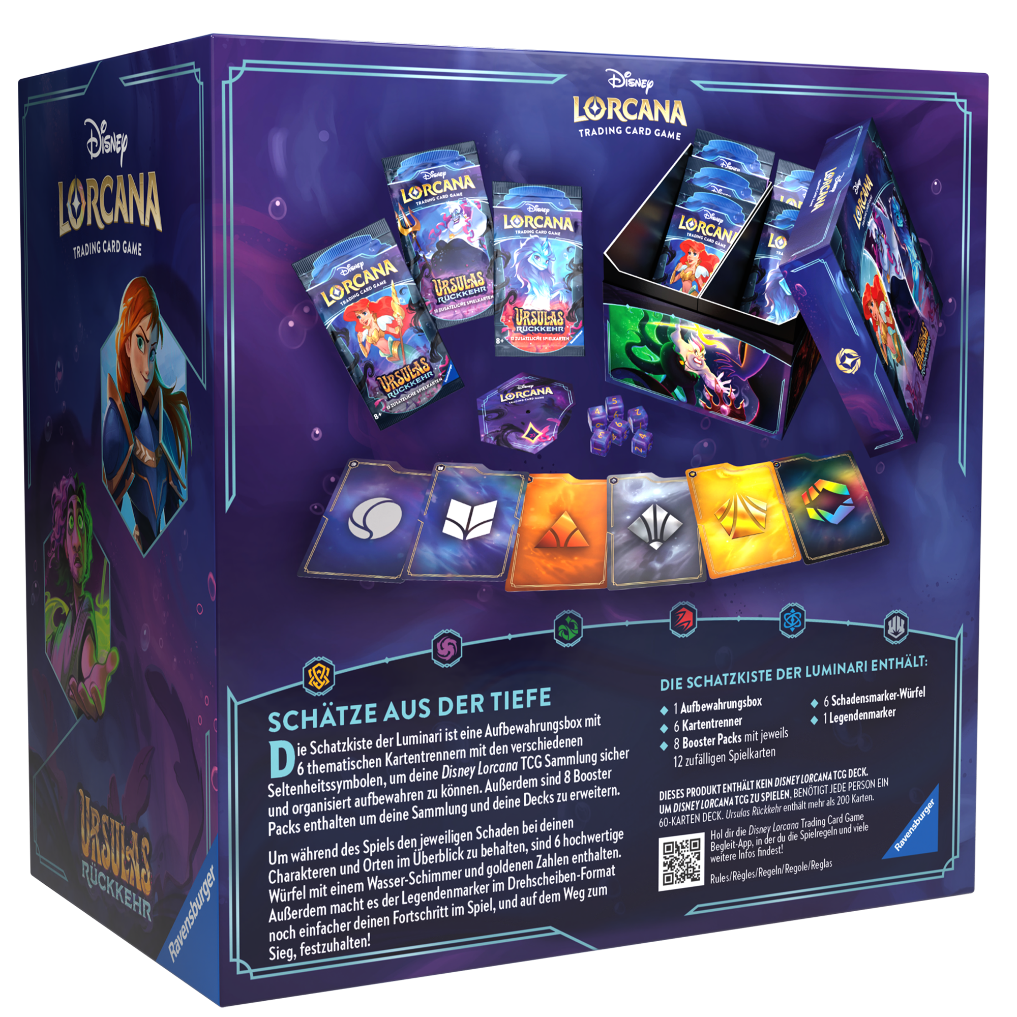 Disney Lorcana: Ursulas Rückkehr - Schatzkiste der Luminari (DE)