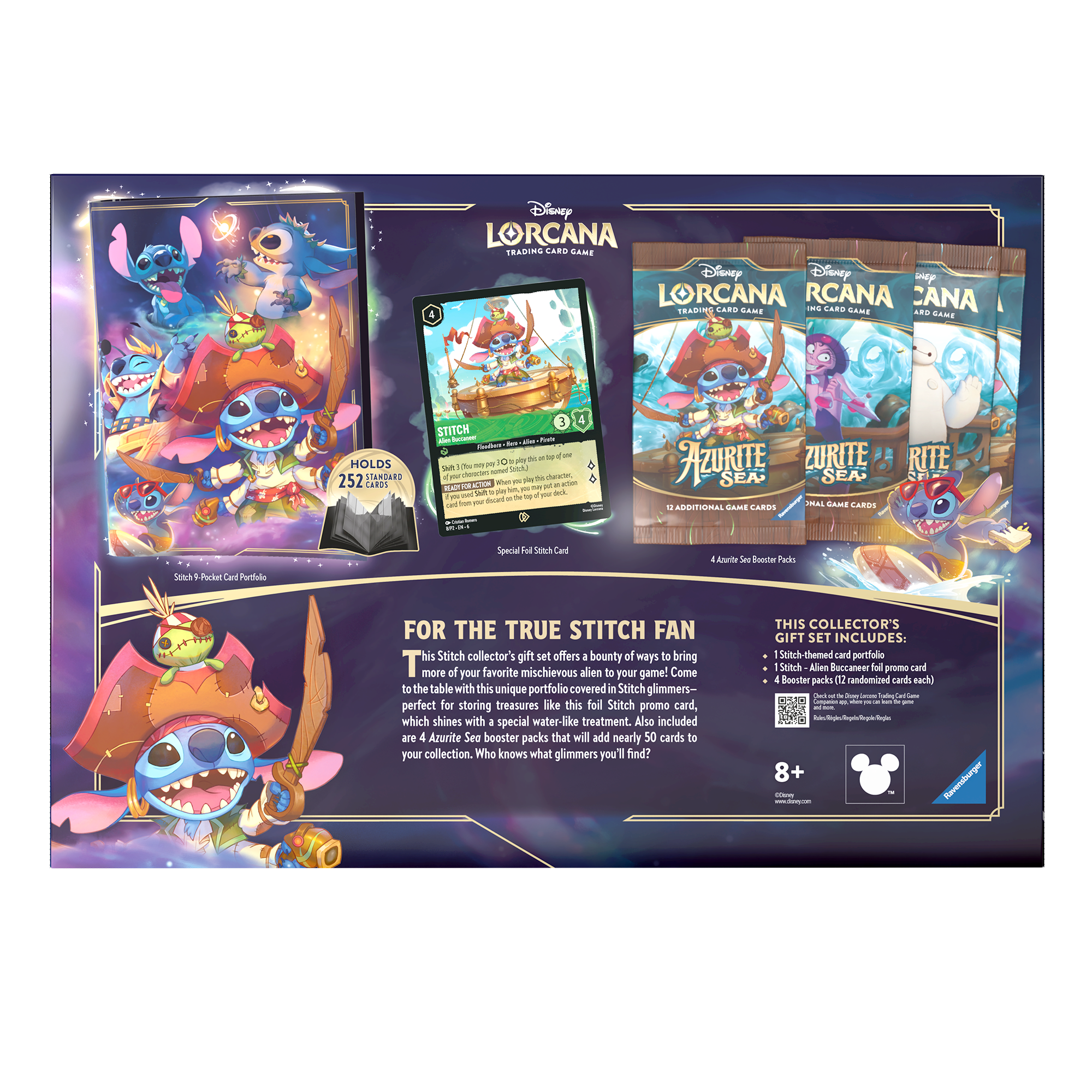 Disney Lorcana: Azurblaues Meer - Stitch Sammler Geschenk Set (ENG)