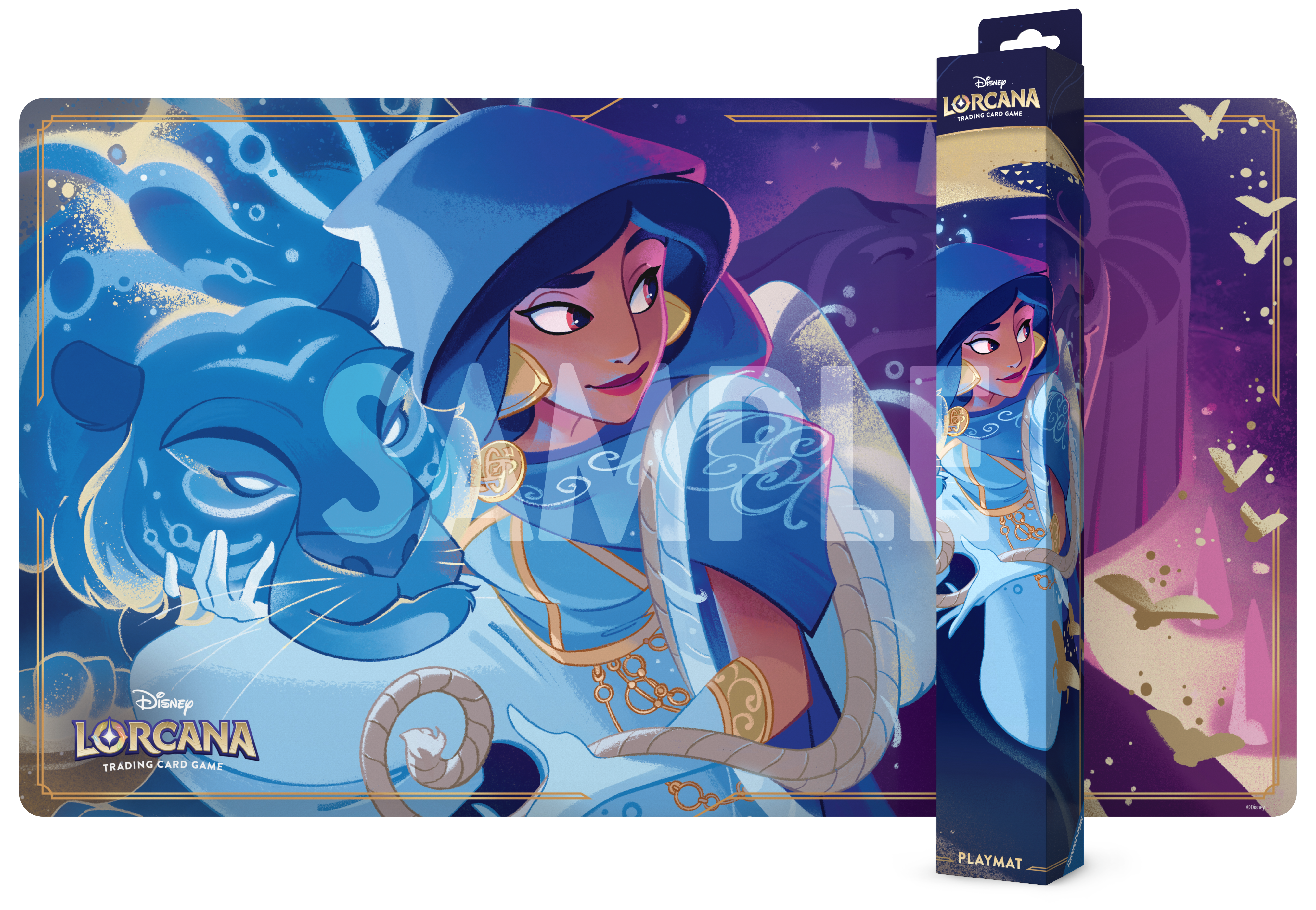 Disney Lorcana: Geflüster aus der Tiefe - Spielmatte Jasmine
