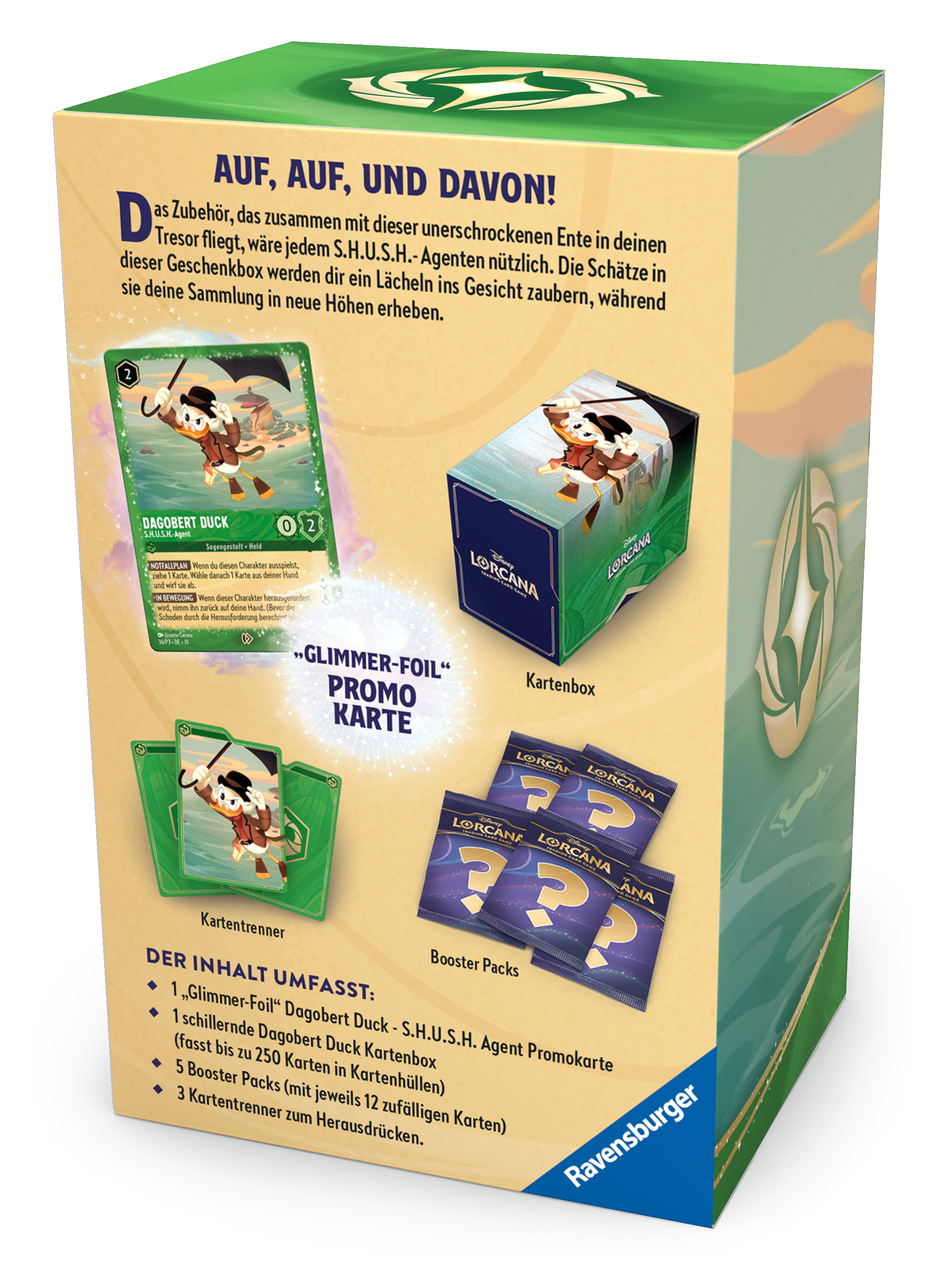 Disney Lorcana: Winterzauber - Dagobert Duck Geschenk Box (DE)