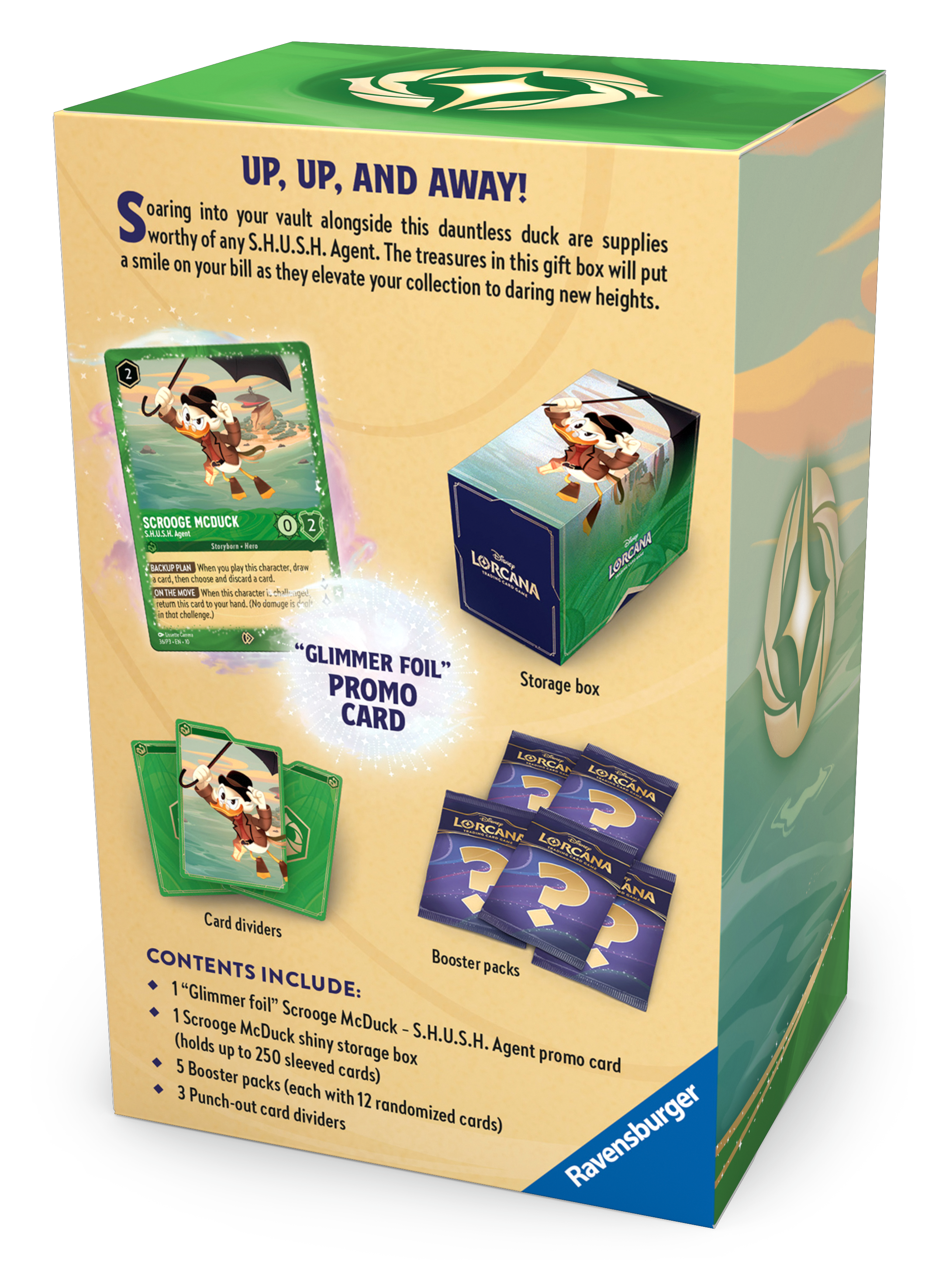 Disney Lorcana: Winterspell - Scrooge McDuck Geschenk Box (ENG)