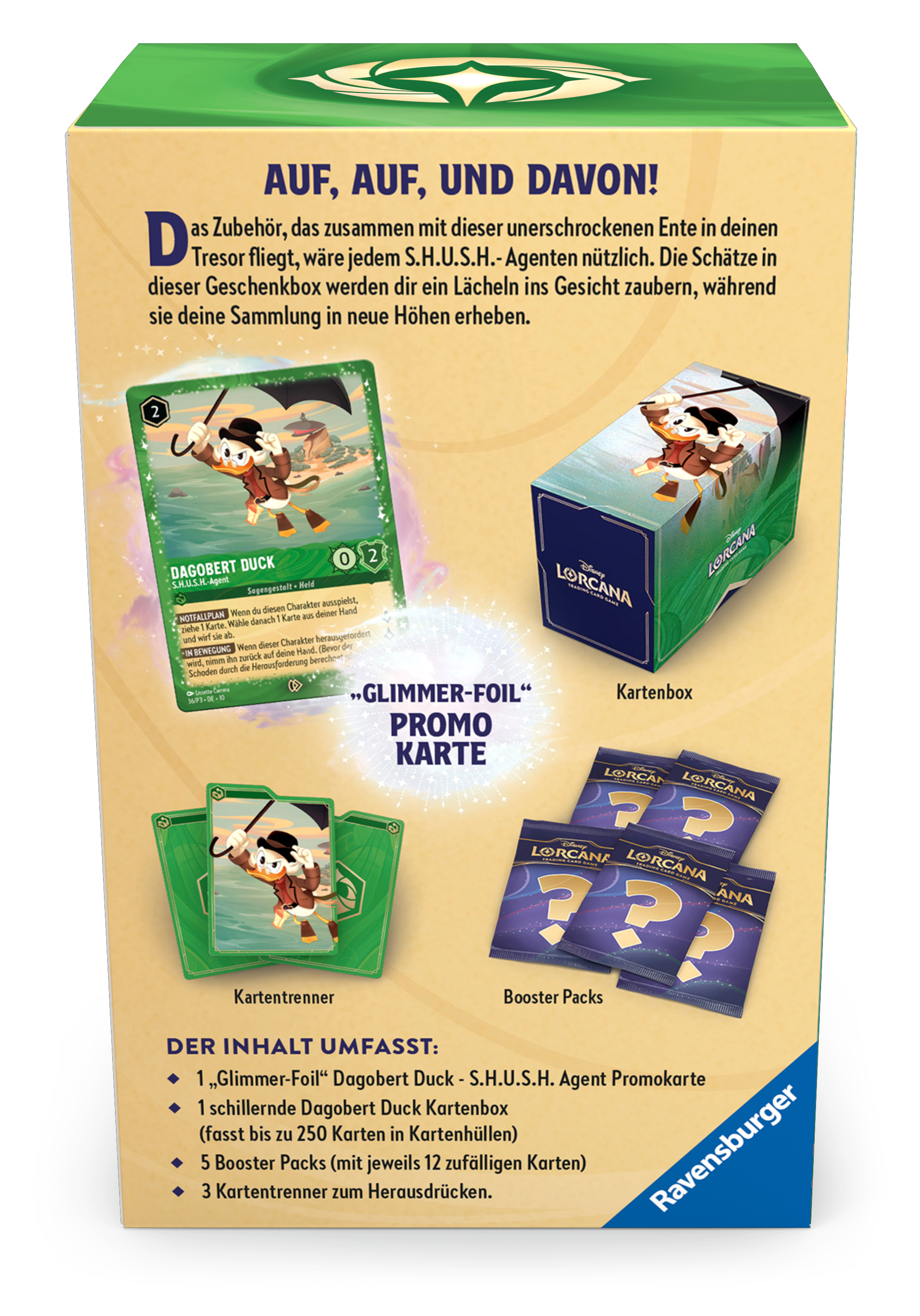 Disney Lorcana: Winterzauber - Dagobert Duck Geschenk Box (DE)