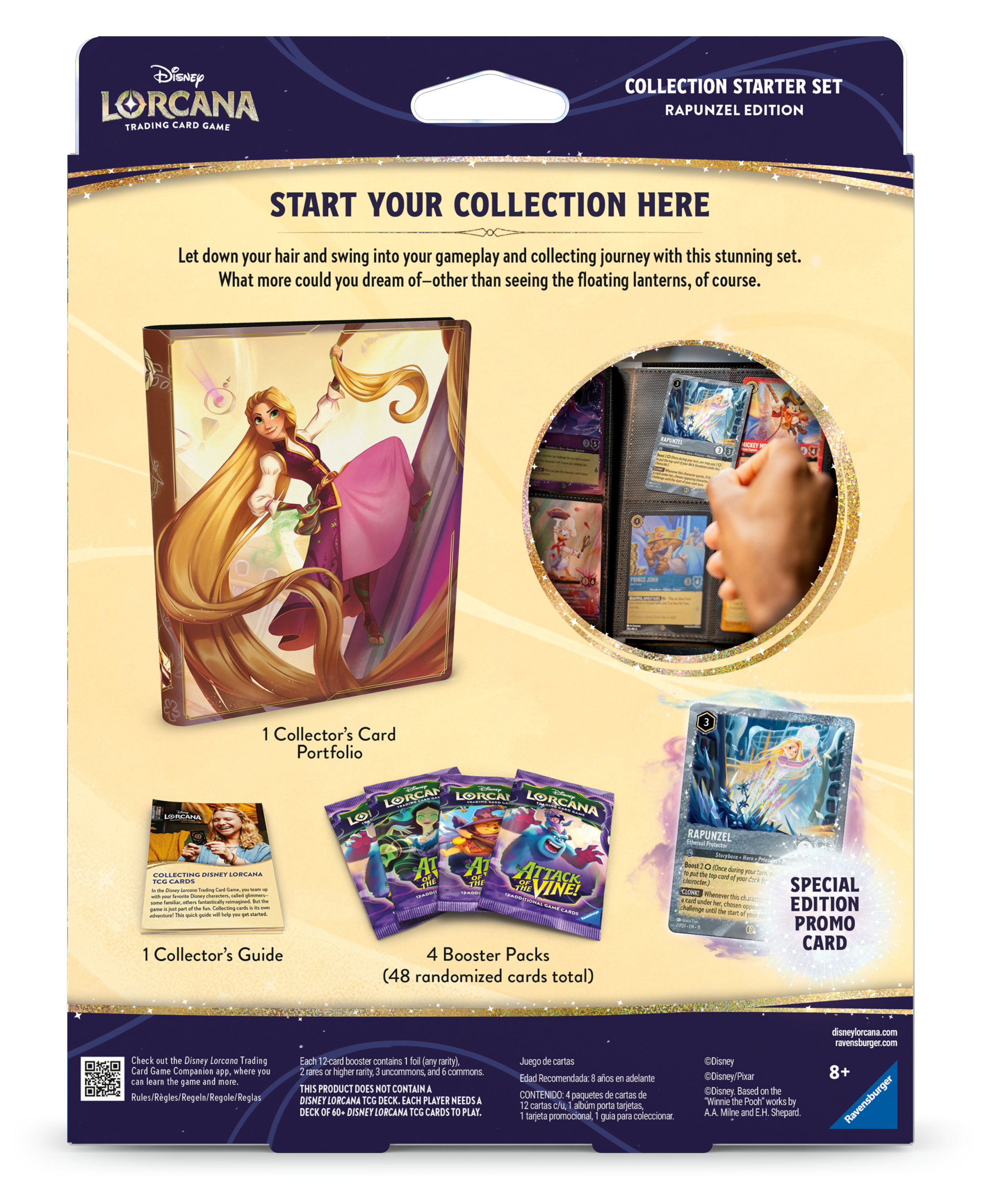 Disney Lorcana: Attack of the Vine! - Sammler Starterset Rapunzel Edition (ENG)