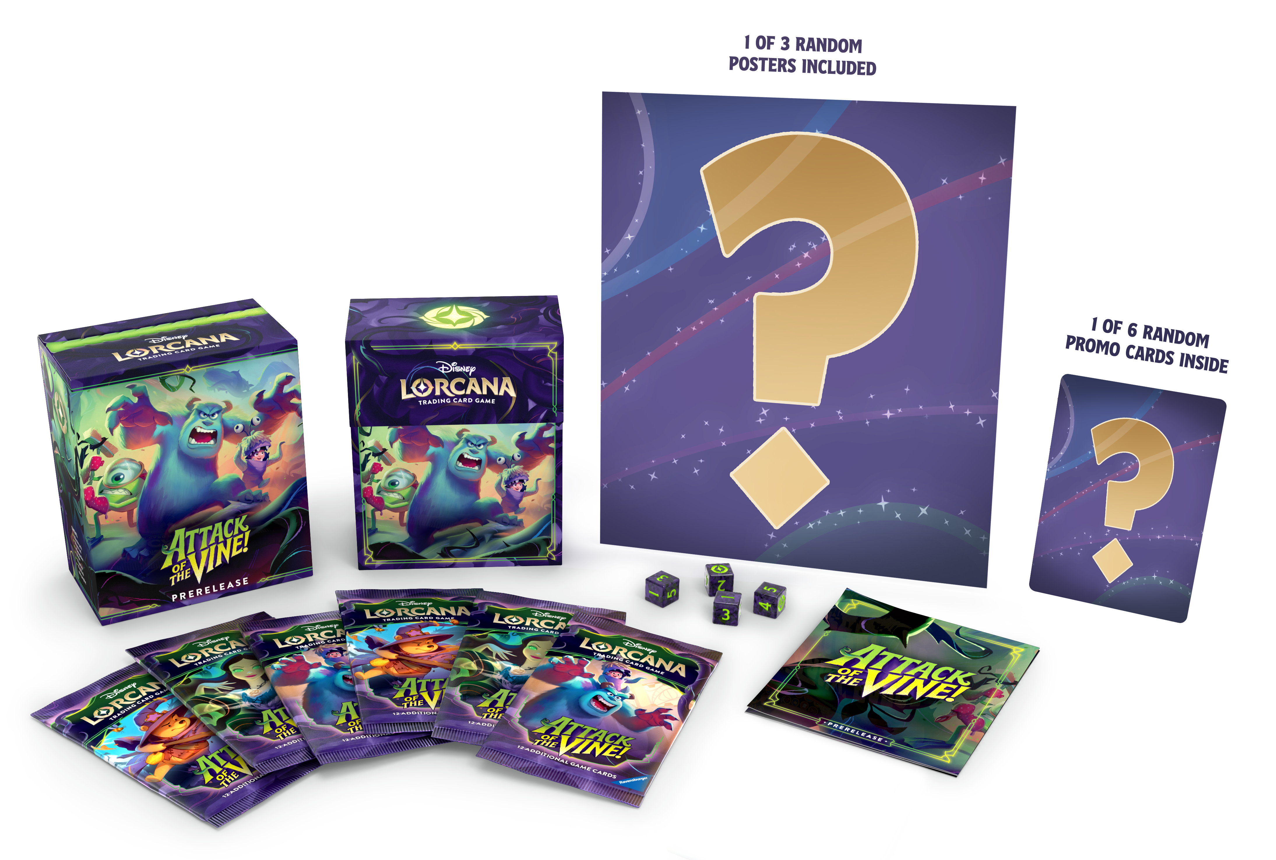 Disney Lorcana: Attack of the Vine! - Prerelease Pack (ENG)