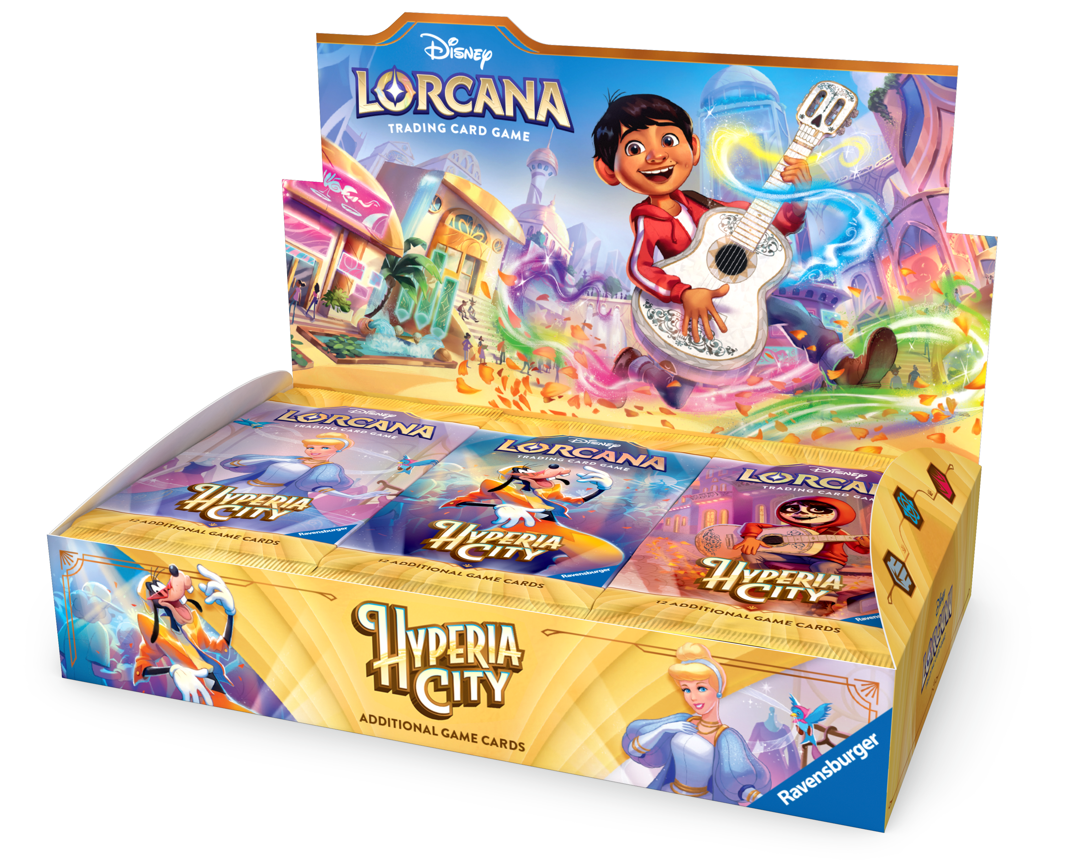 Disney Lorcana: Hyperia City – Booster Display ENG