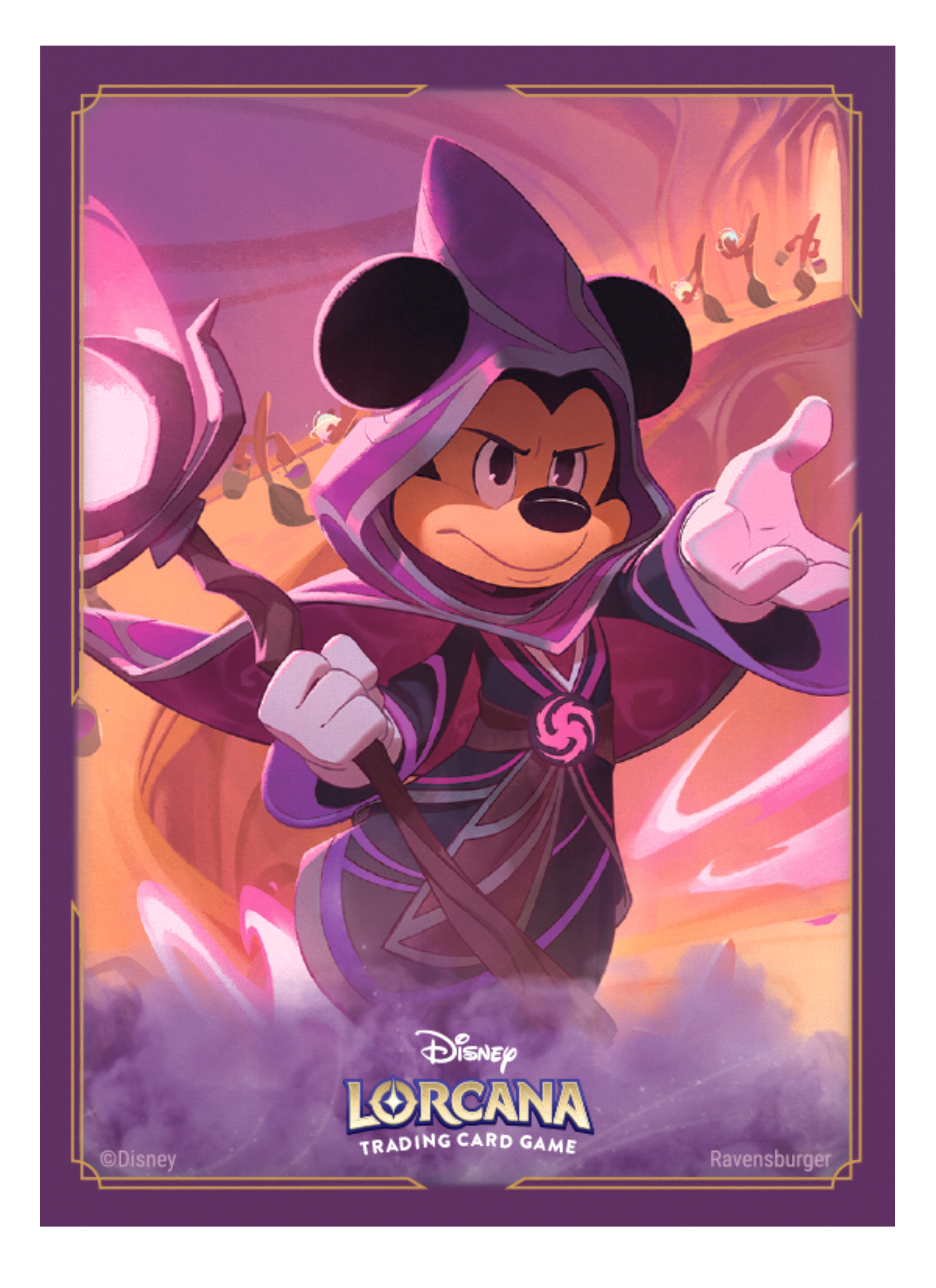 Disney Lorcana Kartenhüllen mit exklusiven Disney Motiv – 65 Sleeves zum Schutz deines Decks