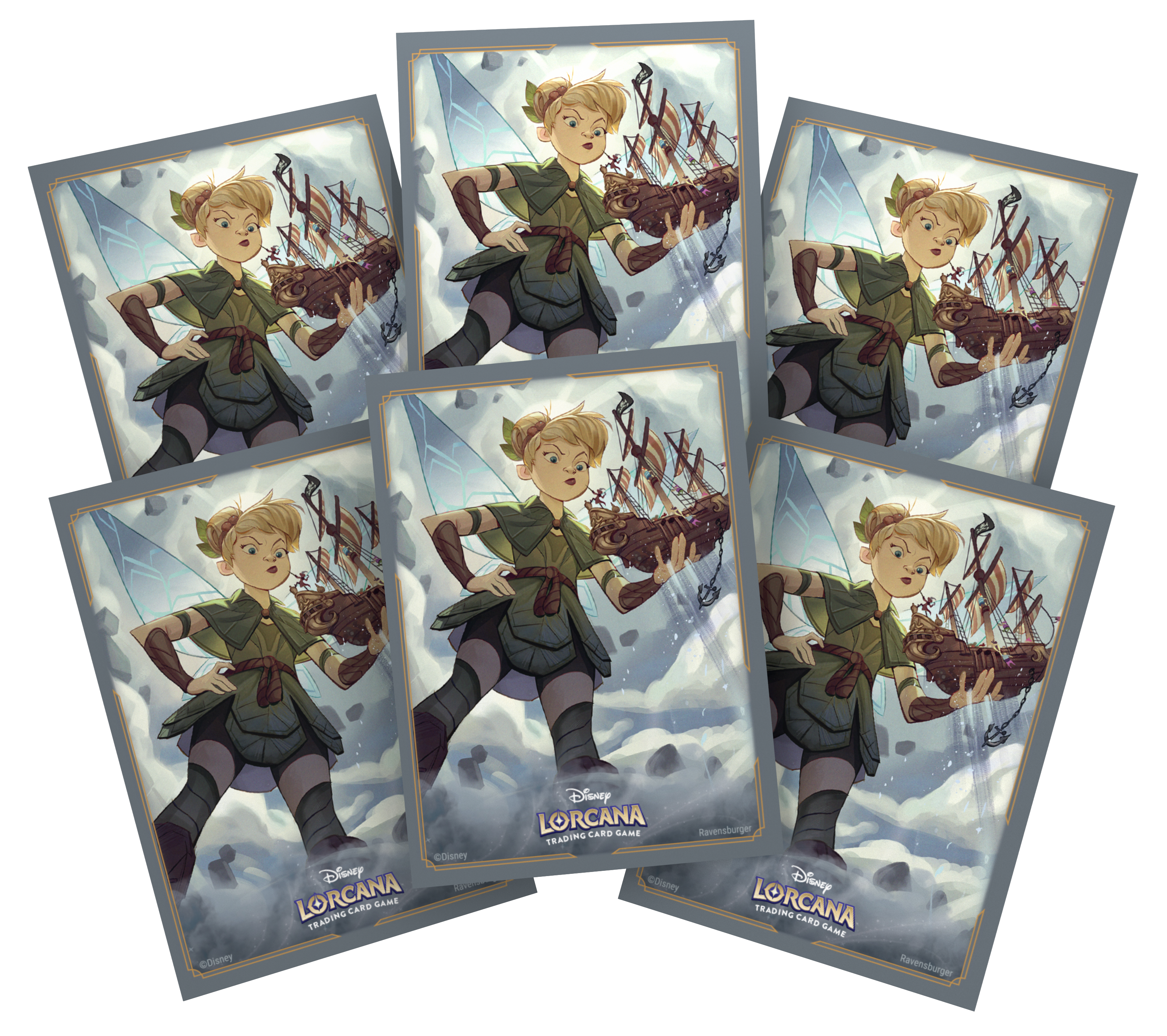 Disney Lorcana Kartenhüllen mit exklusiven Disney Motiv – 65 Sleeves zum Schutz deines Decks