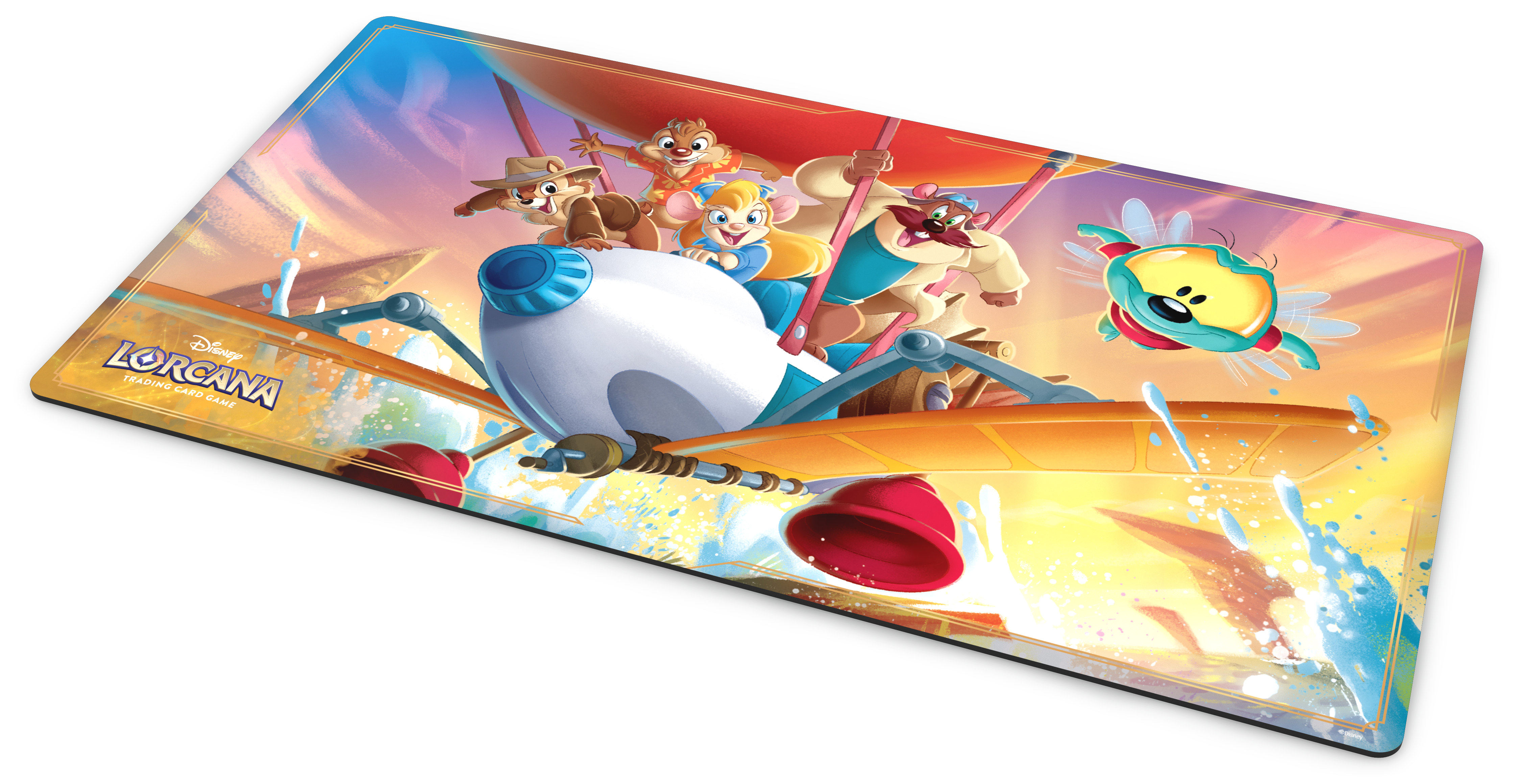 Disney Lorcana: Domäne Von Dschafar - Spielmatte Chip und Chap