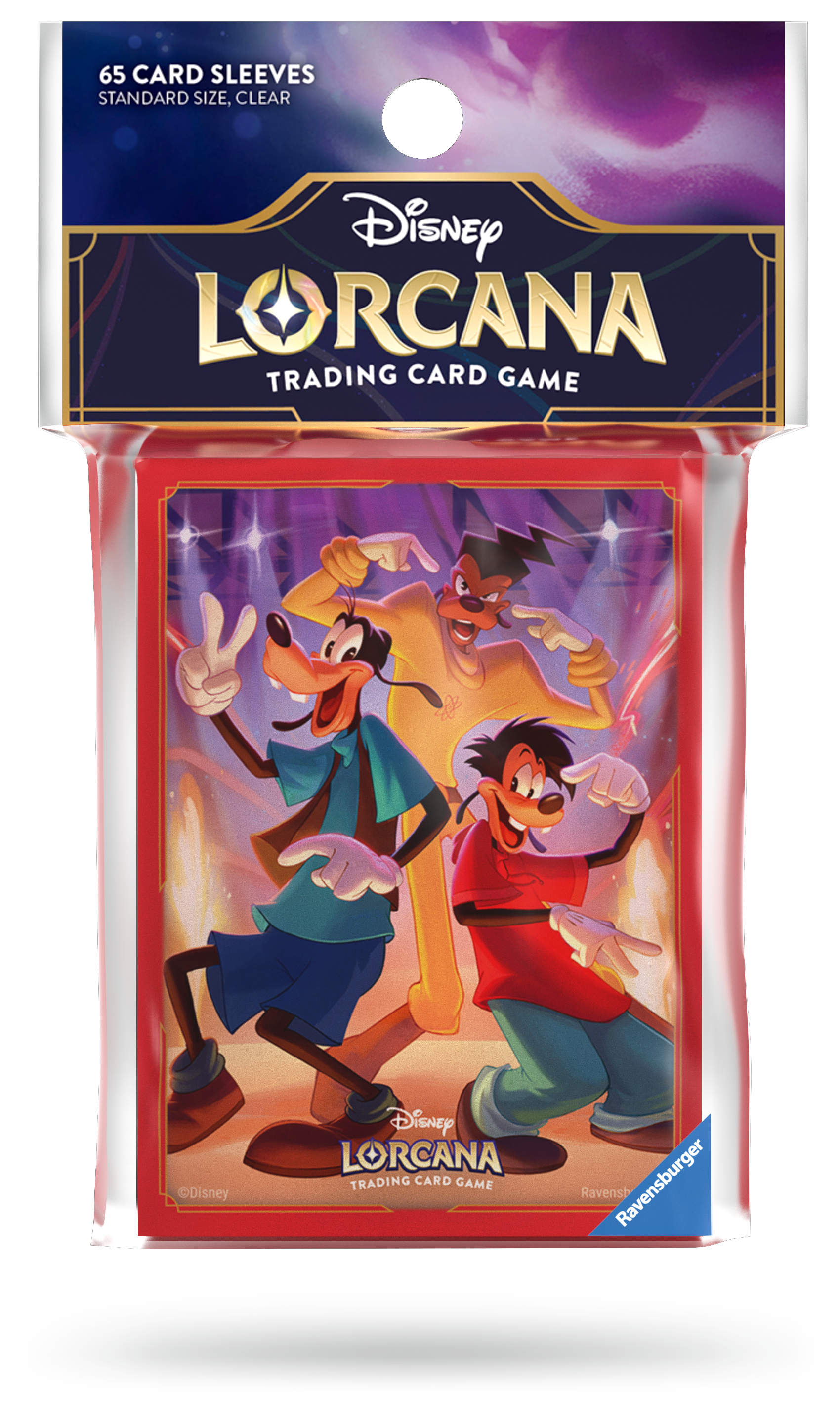 Disney Lorcana Kartenhüllen mit exklusiven Disney Motiv – 65 Sleeves zum Schutz deines Decks