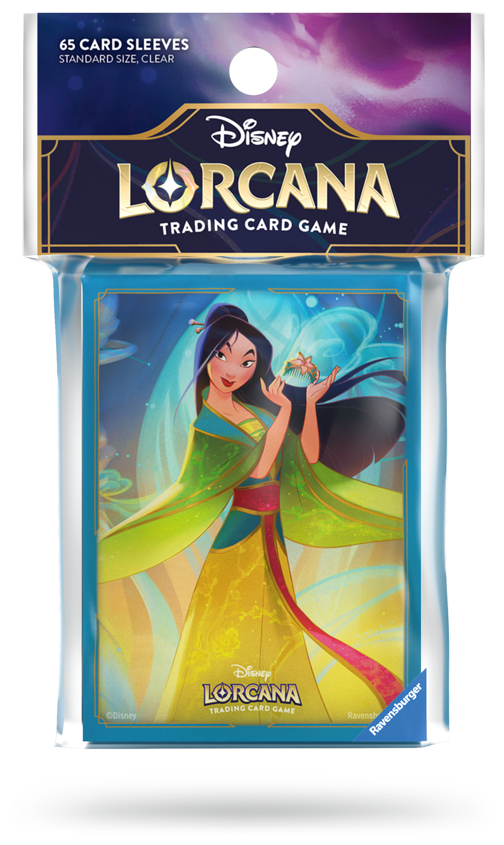 Disney Lorcana Kartenhüllen mit exklusiven Disney Motiv – 65 Sleeves zum Schutz deines Decks