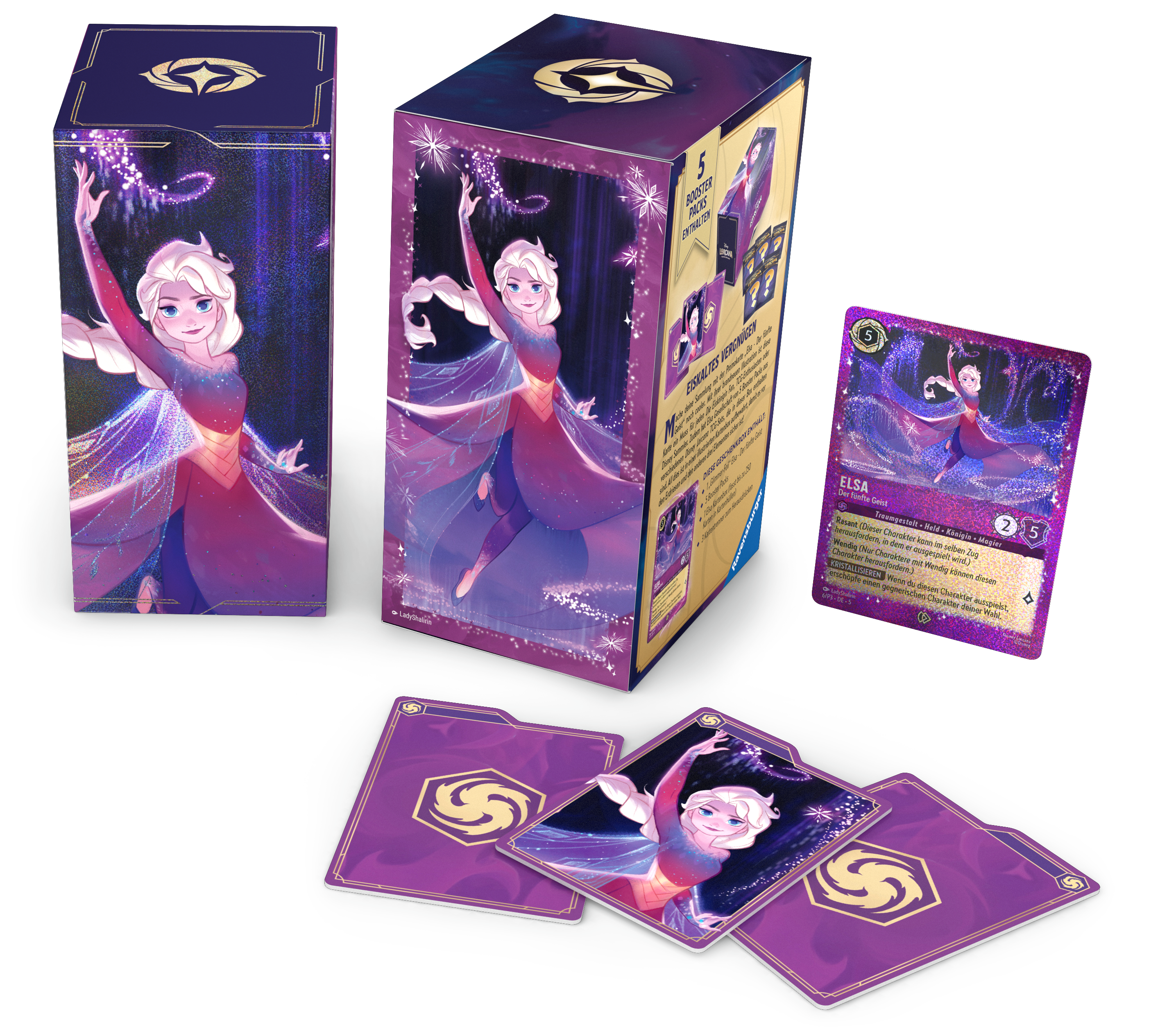 Disney Lorcana: Elsas Geschenk Box