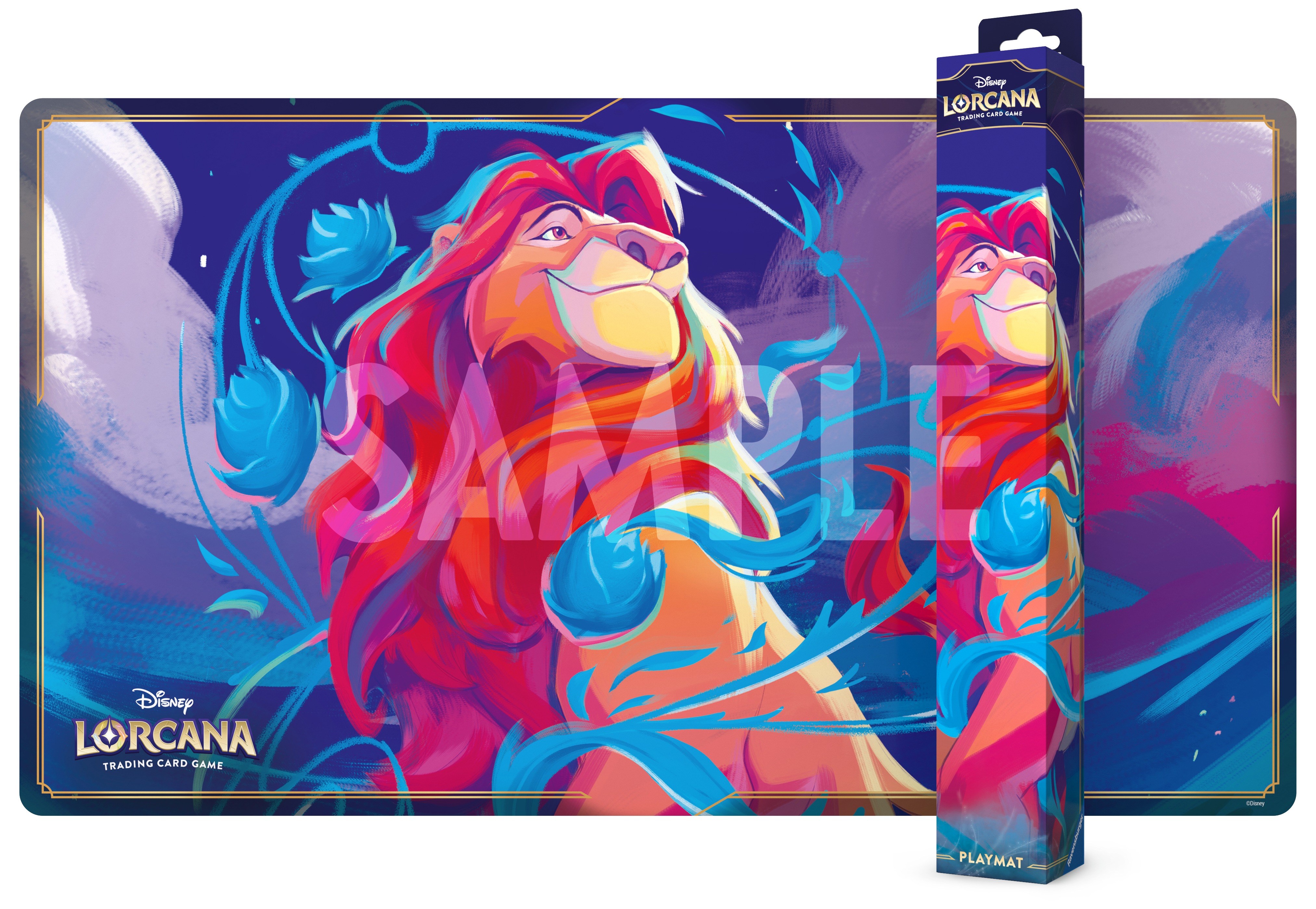 Disney Lorcana: Mythen - Spielmatte Mufasa