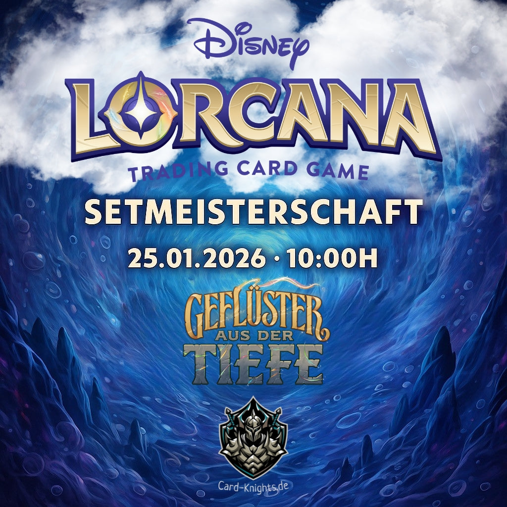 Disney Lorcana Geflüster aus der Tiefe Setmeisterschaft