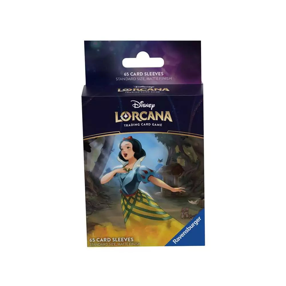 Disney Lorcana Kartenhüllen mit exklusiven Disney Motiv – 65 Sleeves zum Schutz deines Decks