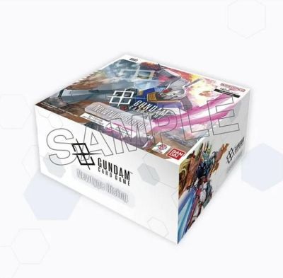 Gundam Card Game Booster Display GD01 „Newtype Rising“ – 24 Booster Packs mit Karten aus fünf Serien, inkl. neuer roter Karten & Alt-Art-Foil