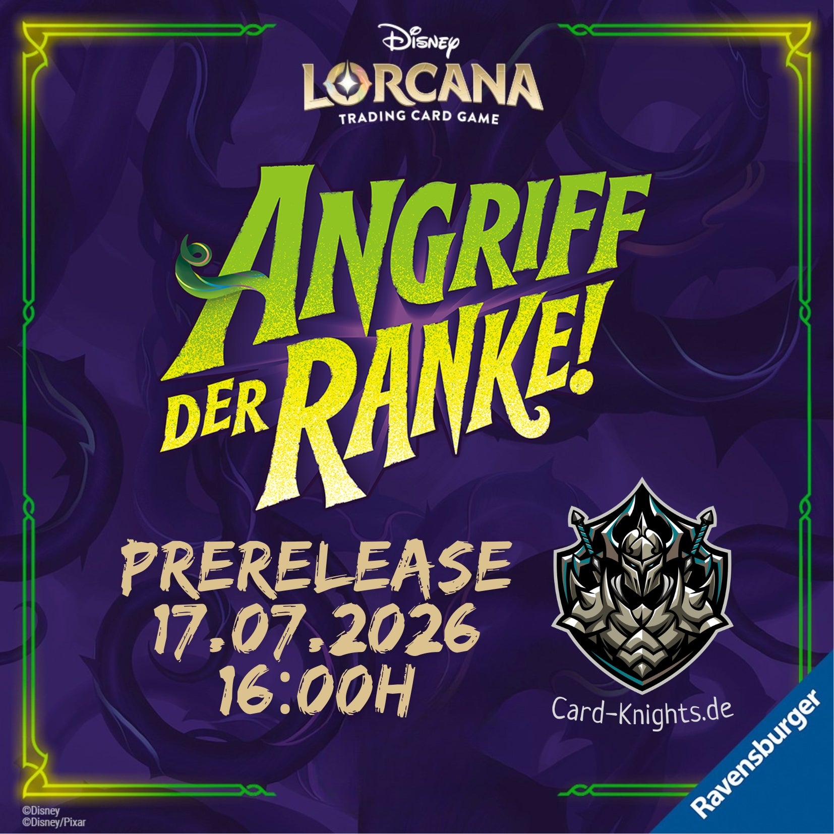 Disney Lorcana: Angriff der Ranke! - Prerelease 17.07.2006