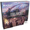 Magic: The Gathering – FINAL FANTASY Scene Box „Camp Comrades“ mit Noctis & Gefährten am Lagerfeuer. Enthält 6 Foil Scene Cards, 6 Art-Cards, 3 Booster & Display.