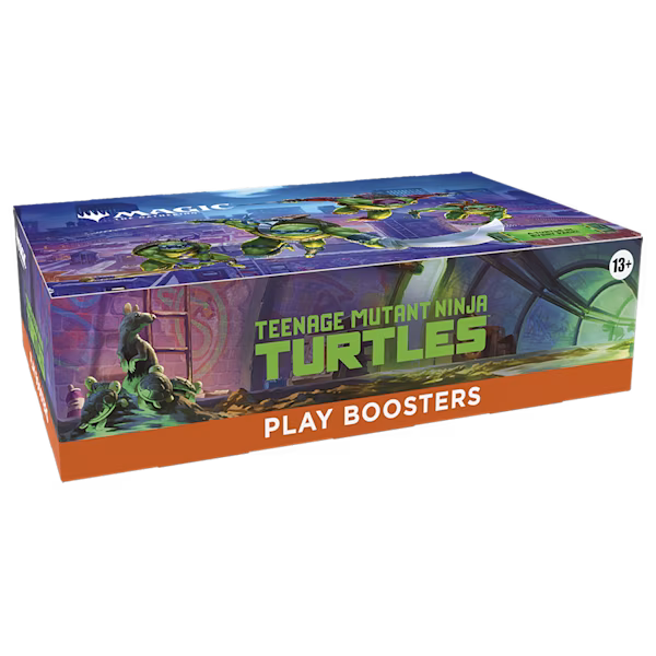 magic the gathering teenage mutant ninja turtles play-booster-display 🐢