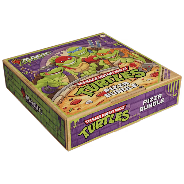 magic the gathering teenage mutant ninja turtles pizza-bundle box (EN) 🍕