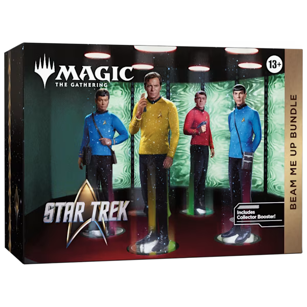 Magic: The Gathering | Star Trek™ Beam mich hoch Bundle (EN) | Play-Booster, Sammler-Booster & exklusive Raumschiff-Karten