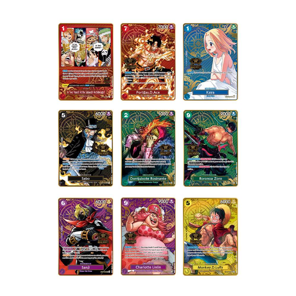 One Piece Card Game Japanese 2nd Anniversary Set - EN