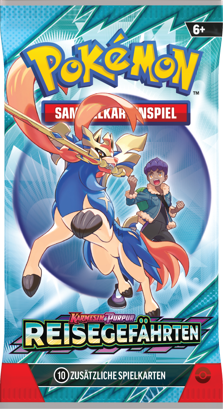 Pokémon Booster Karmesin & Purpur - Reisegefährten